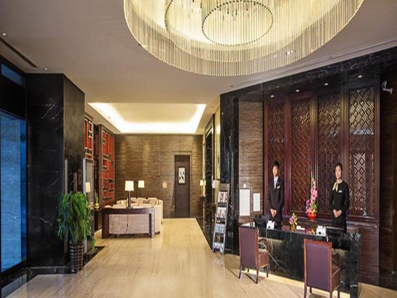 Somerset Grand Central Dalian Bagian luar foto
