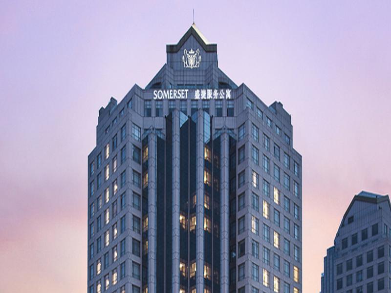 Somerset Grand Central Dalian Bagian luar foto